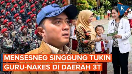 Tukin TNI-Kemhan Naik, Istana Singgung Tunjangan Guru Dan Nakes Di Daerah 3T