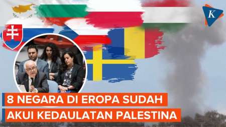 Daftar 8 Negara Eropa yang Sudah Akui Palestina