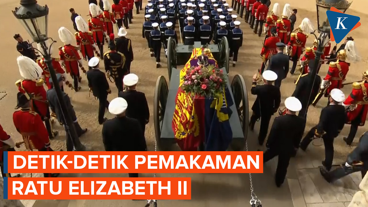 Detik-detik Pemakaman Kenegaraan Ratu Elizabeth II