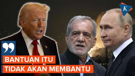 Rusia Kerahkan Intel Untuk Iran, Trump: Itu Tak Akan Membantu