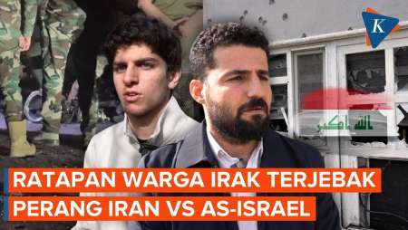 Ratapan Warga Irak Terjebak Konflik Iran Vs AS-Israel, Rumah Rusak Terkena Drone