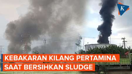 Kebakaran Kilang Pertamina Cilacap, Asap Hitam Pekat Terlihat hingga 10 Km