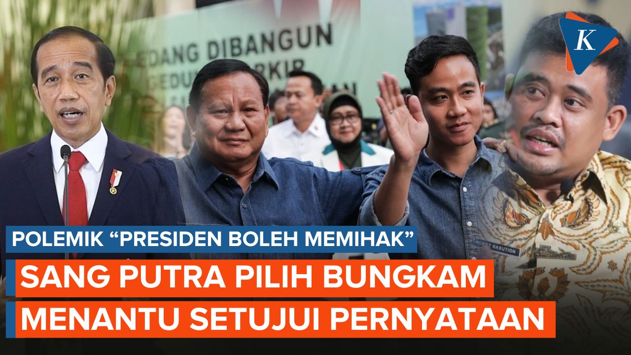Beda Sikap Gibran-Bobby soal Pernyataan "Presiden Boleh Memihak"