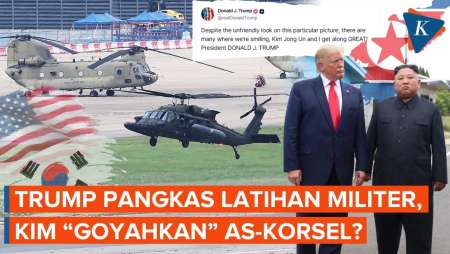 Demi Kim Jong Un, Trump Mendadak Pangkas Latihan Militer AS-Korsel