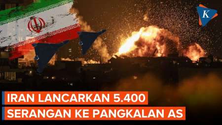 Sebulan Perang, Iran Lancarkan 5.400 Serangan Ke Pangkalan AS Di Timur Tengah