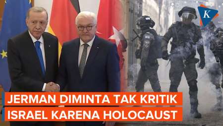 Presiden Turkiye Minta Jerman Tak Kritik Israel karena Holocaust