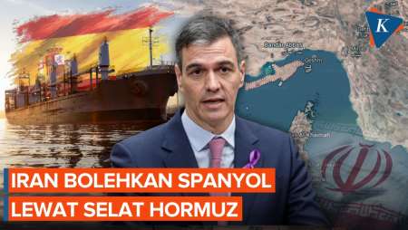Tak Dukung AS Serang Iran, Spanyol Diizinkan Lewati Selat Hormuz