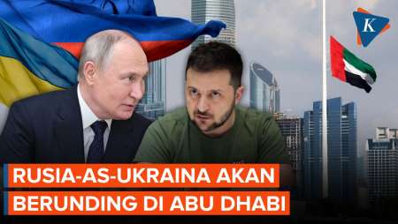 Perundingan Rusia-AS-Ukraina Akan Digelar Di Abu Dhabi Pekan Ini
