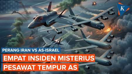 Deretan Insiden Misterius Pesawat Tempur AS Selama Perang Dengan Iran