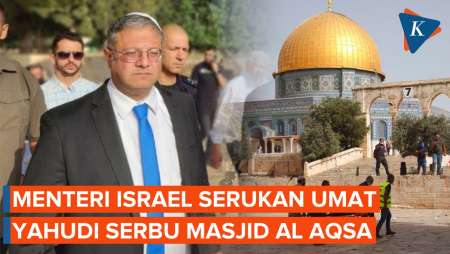 Menteri Israel Serukan Umat Yahudi Serbu Masjid Al Aqsa di 10 Hari Terakhir Ramadhan
