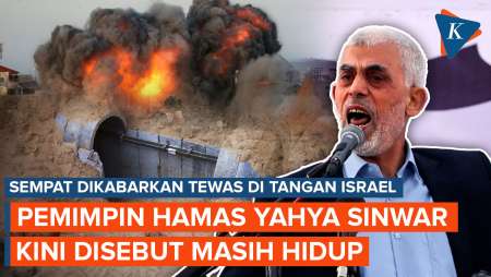 Dikabarkan Tewas di Tangan Israel, Pemimpin Hamas Yahya Sinwar Disebut Masih Hidup