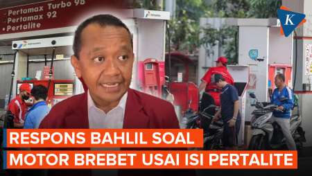 Respons Bahlil Soal Kasus Motor Brebet Di Jatim Usai Isi BBM Pertalite