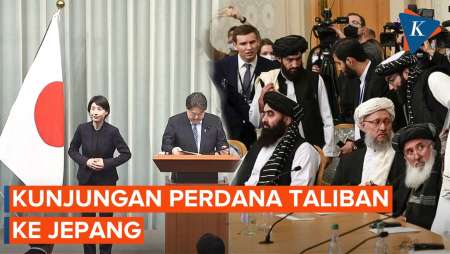 Pertama Kali, Taliban Kirim Delegasi ke Jepang, Apa yang Dibahas?