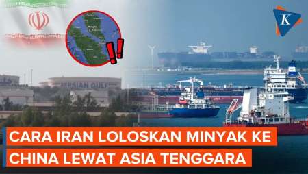 Iran Diam-diam Alirkan Minyak Ke China Lewat Asia Tenggara, Begini Modusnya