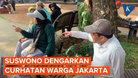 [FULL] Suswono Keliling Tebet Eco Park dan Dengarkan Curhatan Warga Jakarta