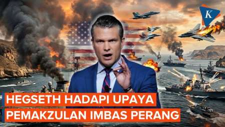 Usai Trump, Giliran Hegseth Hadapi Upaya Pemakzulan Imbas Perang Iran
