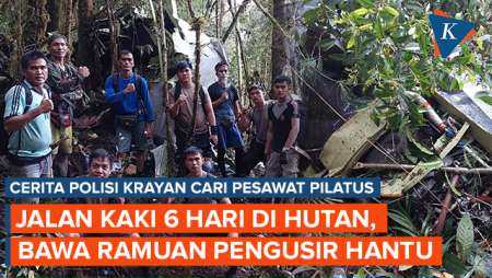 Cerita Polisi Saat Cari Pesawat Pilatus Jatuh, Bawa Bekal Ramuan Pengusir Hantu