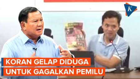 TKN Ungkap Ada Koran Berisi Fitnah terhadap Prabowo, Diduga untuk Gagalkan Pemilu