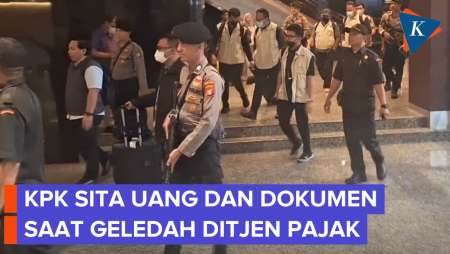 KPK Sita Uang Diduga Hasil Suap Saat Geledah Kantor Ditjen Pajak