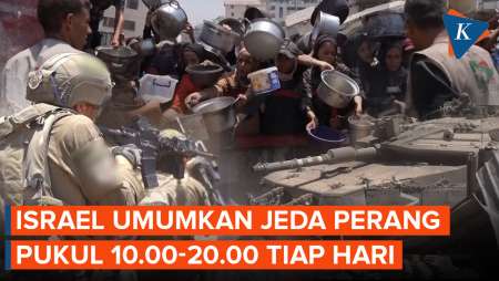 Israel Umumkan Jeda Perang di Gaza Pukul 10.00-20.00 Tiap Hari