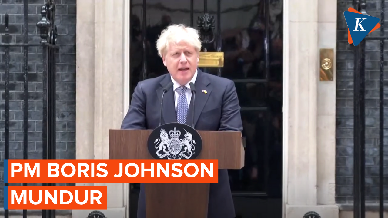 Boris Johnson Mengumumkan Pengunduran Dir