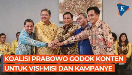 Panaskan Mesin! Koalisi Prabowo Godok Persiapan Kampanye Pilpres 2024