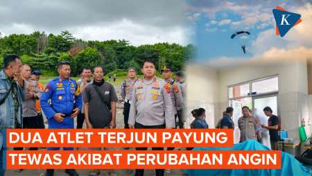 Kecelakaan Terjun Payung Di Pangandaran, Dua Atlet Tewas 