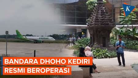 Jokowi Belum Resmikan Bandara Dhoho Kediri, tapi Sudah Bisa Dinikmati