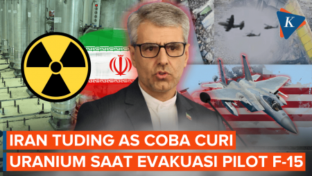 Curiga Penyelamatan Pilot F-15 Cuma Kedok, Iran Tuduh AS Mau Curi Uranium