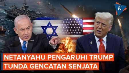 Netanyahu Minta Trump Tunda Gencatan Senjata Iran