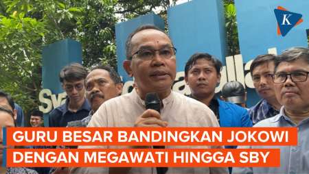 Kritik Sikap Jokowi, Guru Besar UIN Ungkit Rekam Jejak Habibie, Megawati, hingga SBY