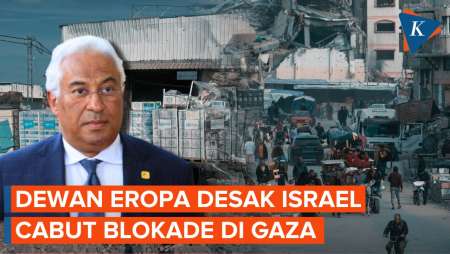 Dewan Eropa Desak Israel Harus Cabut Blokade Gaza dan Izinkan Bantuan Kemanusiaan