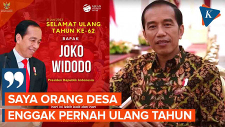 Presiden Jokowi Ulang Tahun Ke-62 Hari Ini