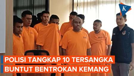 Polisi Tangkap 10 Tersangka dan 7 Senjata dari Bentrokan di Kemang