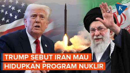 Trump Tuding Iran Sedang Berupaya Hidupkan Lagi Program Nuklir