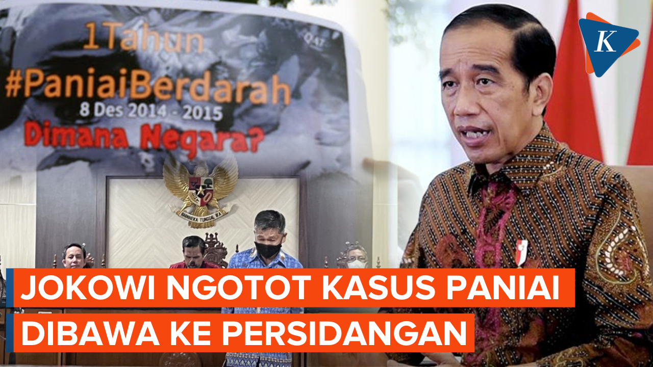 Jokowi Disebut Sudah Tahu Kasus Paniai Tak Akan Menang di Persidangan