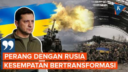 Perang Tak Kunjung Selesai, Zelensky: Momen untuk Negara Bertransformasi