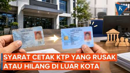 Cara Cetak KTP Rusak Atau Hilang Di Luar Kota, Ini Syaratnya