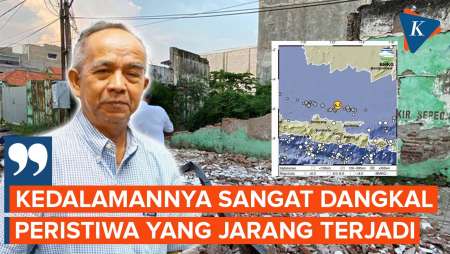 Pakar Geologi Ungkap Gempa Tuban Fenomena Jarang Terjadi, Ini Alasannya