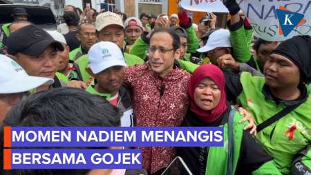 Usai Vonis Banding, Nadiem Menangis Di Hadapan Gojek