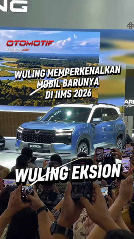 Perkenalan SUV Listrik Dan PHEV Wuling Eksion Di IIMS 2026