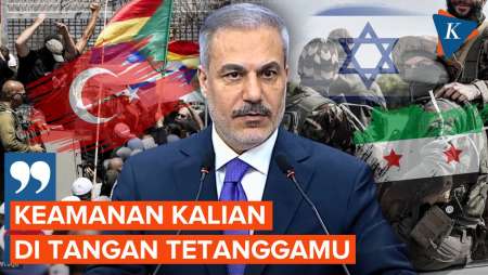 Turkiye Beri Pesan Ke Israel, Menlu; Keamanan Kalian Di Tangan Tetanggamu