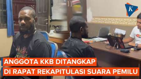 Anggota KKB Pimpinan Egianus Kogoya Ditangkap Saat Rapat Rekapitulasi Suara Pemilu di Papua