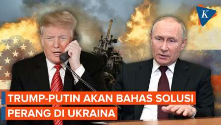 Trump Akan Telepon Putin pada Senin 19 Mei 2025, Bahas Perdamaian Ukraina-Rusia
