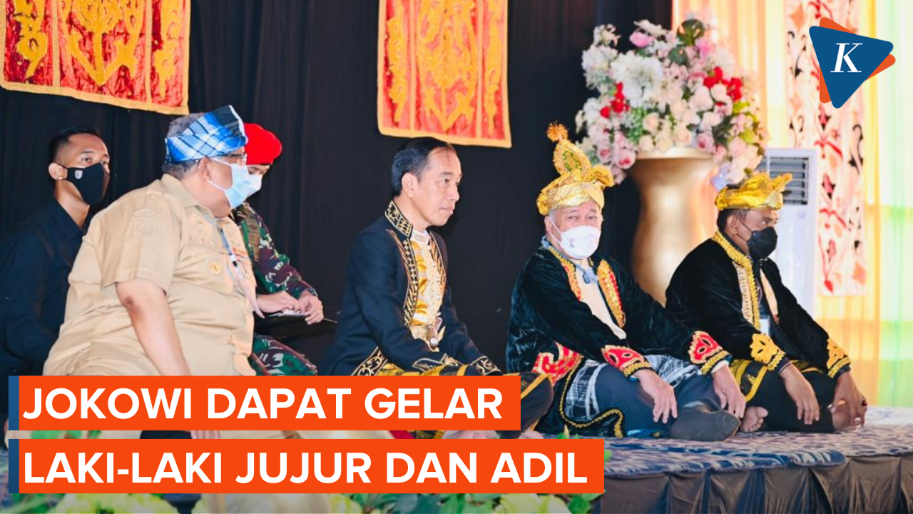 Gelar Adat dari Kesultanan Buton untuk Presiden Jokowi