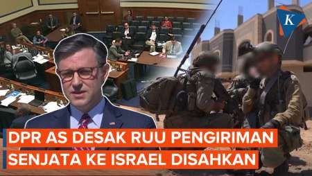 Ketua DPR AS Dorong Pengiriman Senjata ke Israel