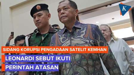 Terdakwa Eks Pejabat Kemhan Sebut Proyek Satelit Atas Perintah Atasan