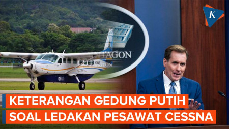 Tanggapan Gedung Putih soal Ledakan Pesawat Cessna yang Langgar Wilayah Udara AS