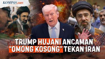 Mulut Trump Ancam Iran Cuma Sebatas "Omong Kosong"