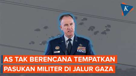 AS Akan Tetap Kirim Bantuan Lewat Udara, Tak Kirim Pasukan ke Jalur Gaza